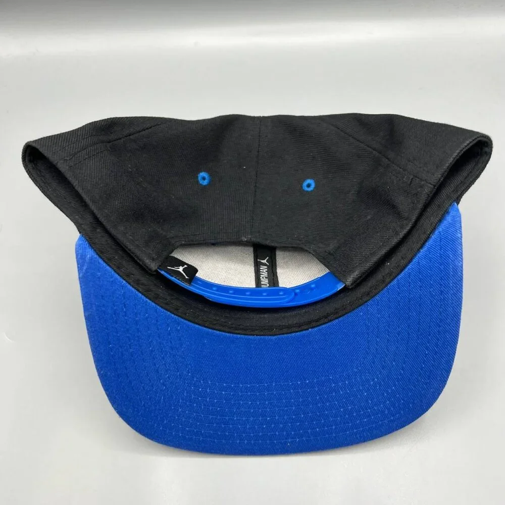 Air Jordan Hat Men Black Blue Last Shot Jumpman Snap Back Cap‎